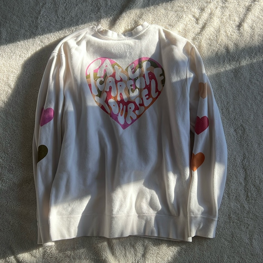 Take care of yourself crewneck